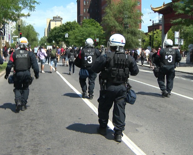 Gallery: Student protests in downtown Montreal [8 Aug] | Globalnews.ca