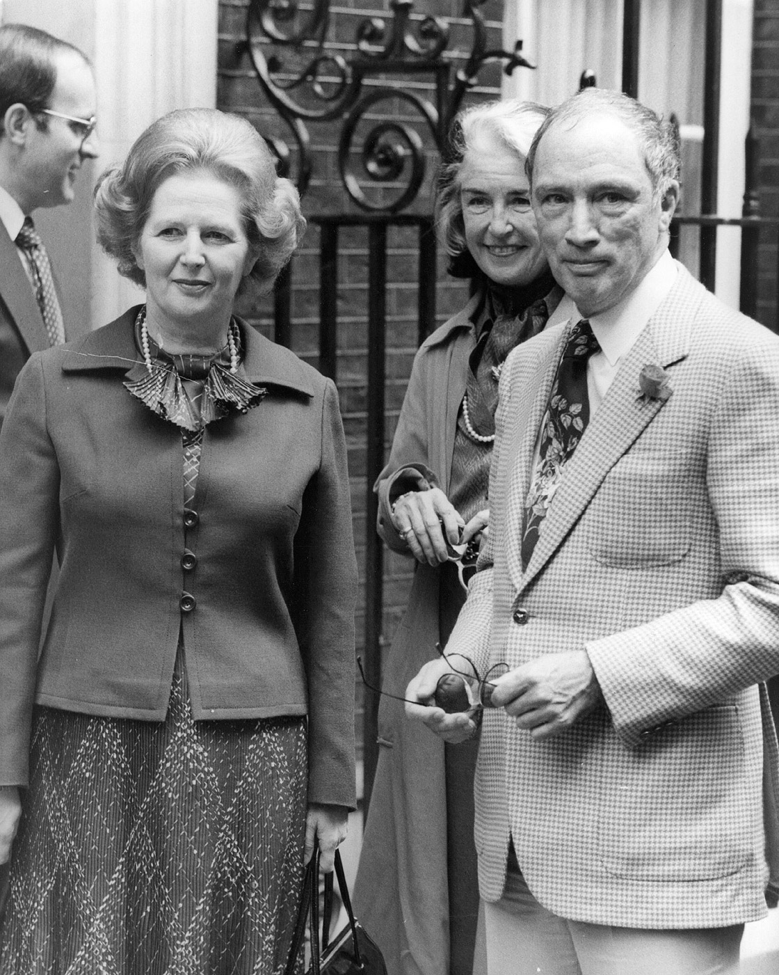 Margaret Thatcher and Pierre Trudeau