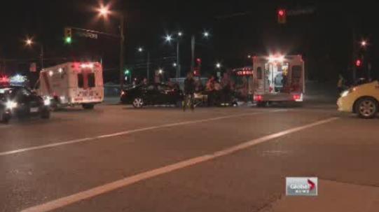 Motorcycle accident at East Hastings and Boundary - image