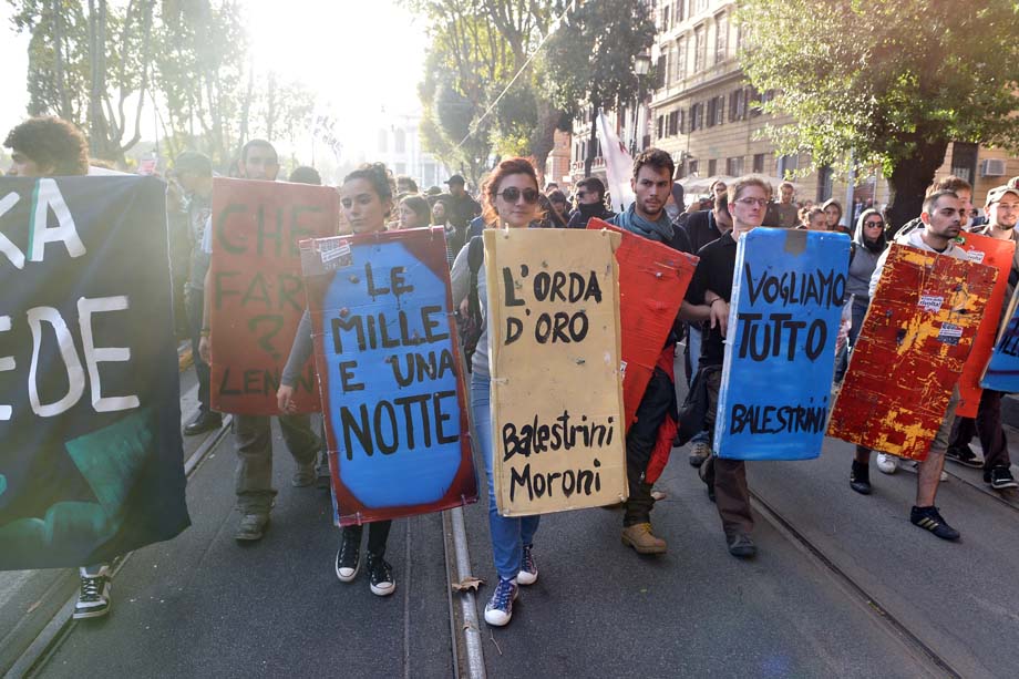 Gallery: Anti-austerity protests in Italy | Globalnews.ca