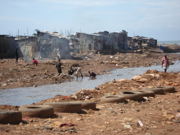 Kroo Bay in Sierra Leone