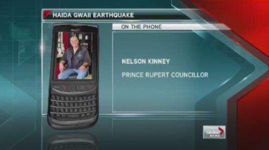 ‘It rolled me right off the bed’: Prince Rupert councillor describes earthquake - image