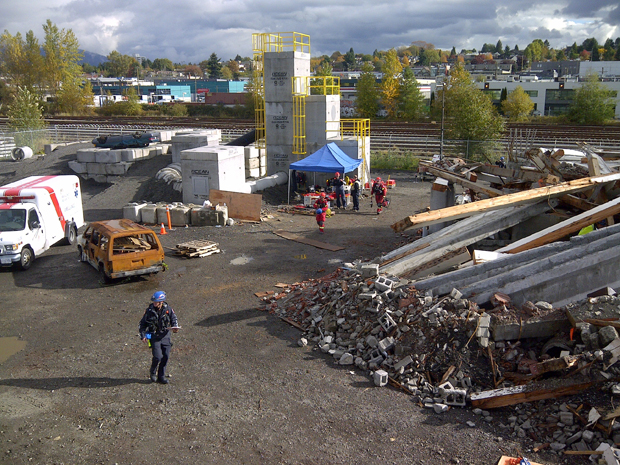 Earthquake disaster simulation hits Vancouver - image