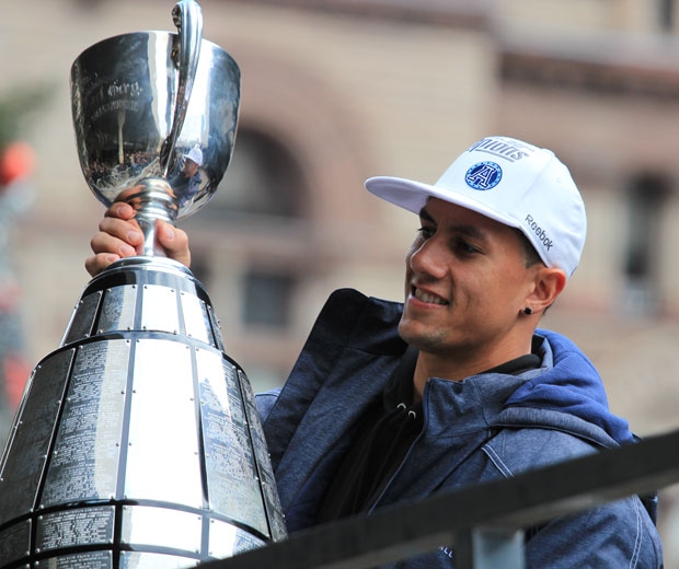 Argos celebrate Grey Cup win with rare victory parade - image
