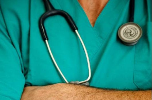 A file photo of a health care worker.