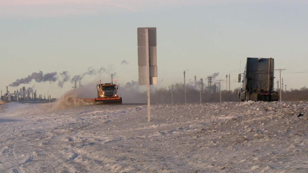 Snowplow driver wants motorists to stay back and stay safe - image