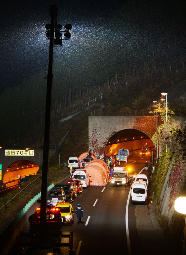 Gallery Japan tunnel collapse Globalnews.ca
