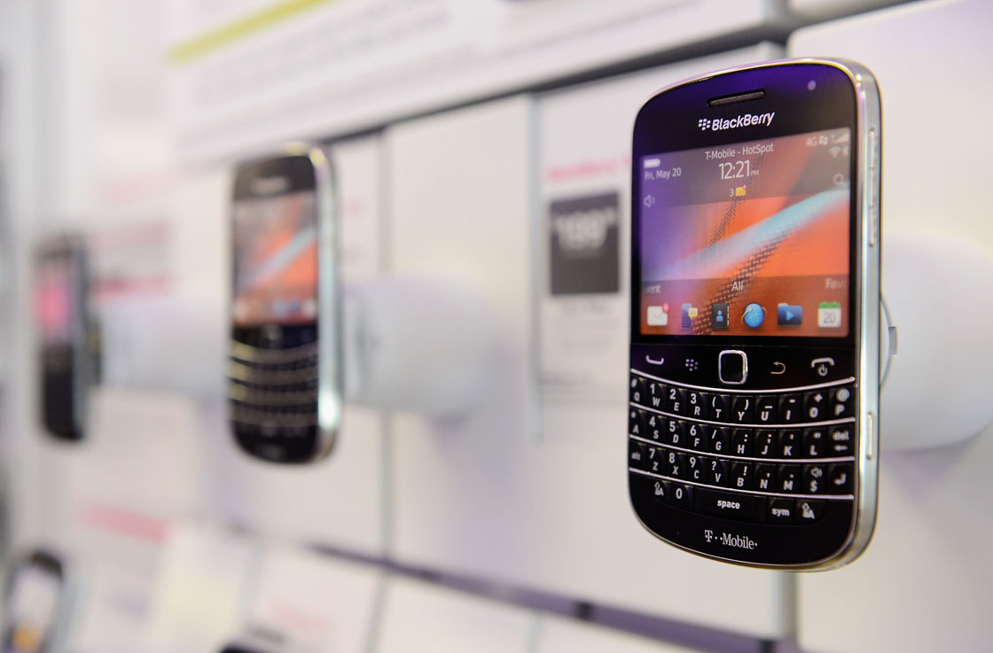 BlackBerry says two executives who played significant roles in the new smartphone launch have left the company.
