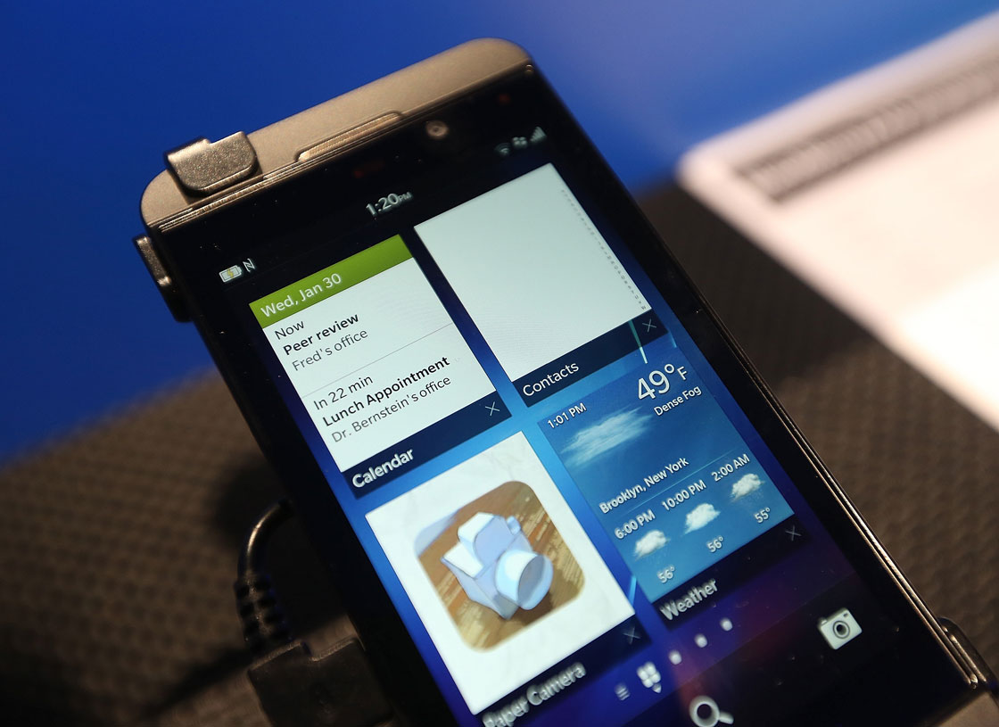 Shares of BlackBerry (TSX:BB) have fallen below the $10 mark.