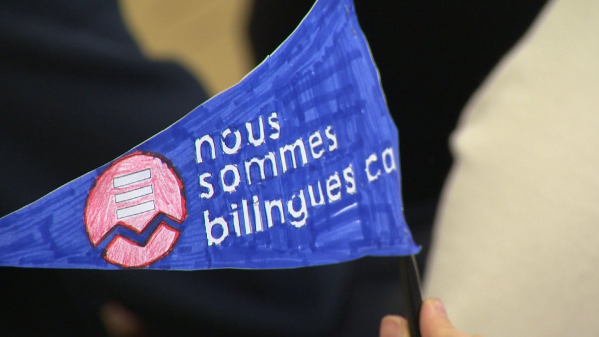 English Montreal School Board launched a campaign to raise awareness of the bilingual nature of its schools.