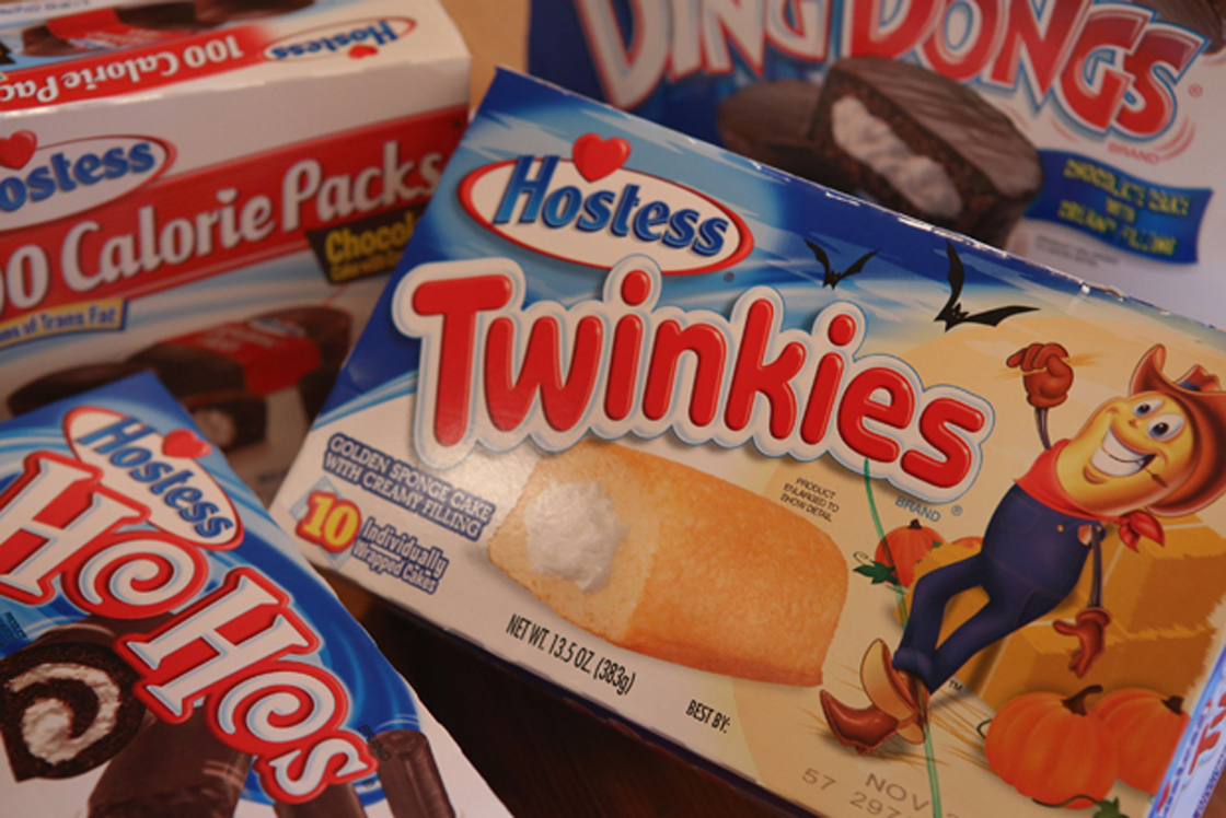 Hostess Brands products are shown on November 15, 2012, in Chicago.