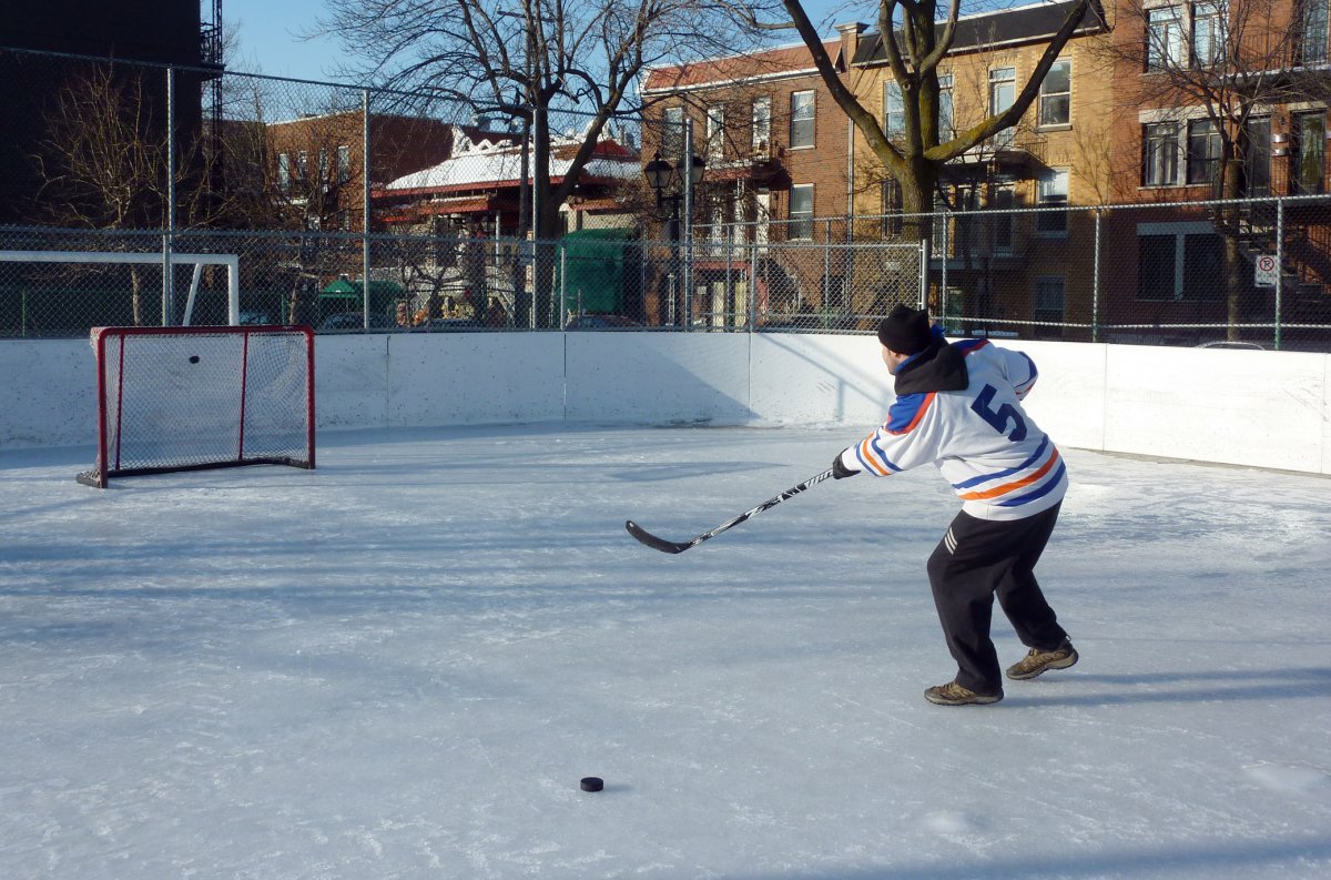 A local writer says outdoor hockey was the greatest teacher a kid could have.