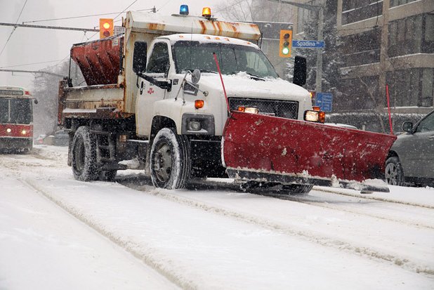 File image of City of Toronto snow plow.