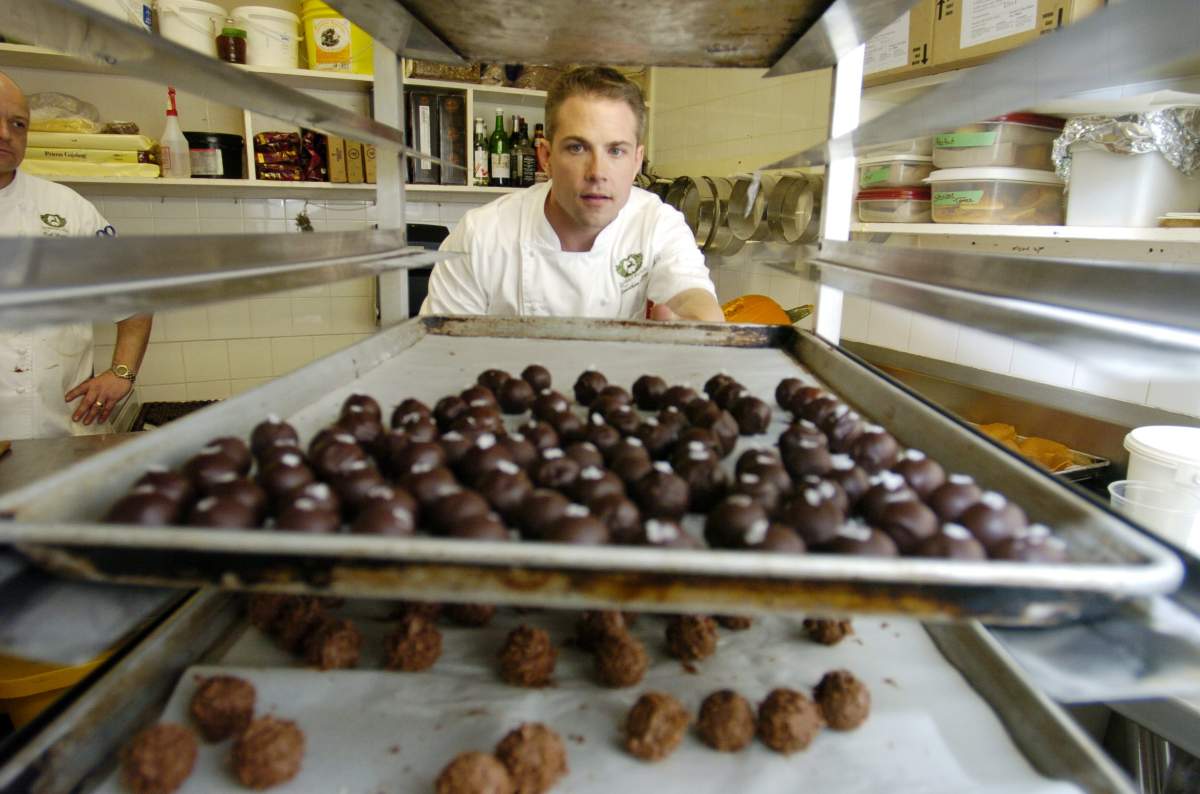 Thursday, Oct. 26/06 . Photo of Jonathan Gushue, Executive Chef at Langdon Hall Country House Hotel and Spa in Cambridge, Ont.