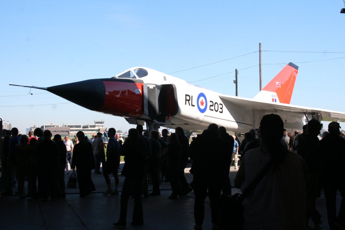 A replica of the famous Avro Arrow is rolled out at the Canadian Air and Space Museum in 2008. 55 years after it's first flight, the Avro Arrow still stirs feelings of pride, and regret, in many Canadians.