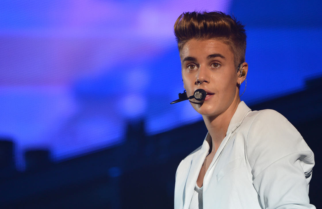 Justin Bieber, pictured in a file photo.