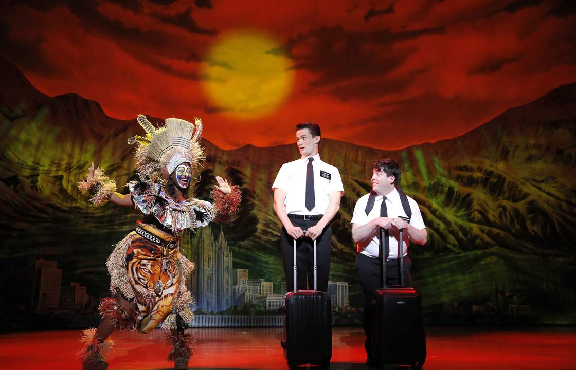 A scene from The Book of Mormon, which set a new box office record in London and will open soon in Toronto.