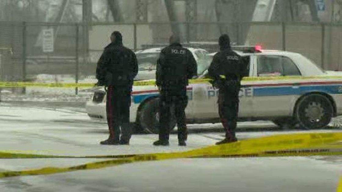 The Calgary homicide unit investigate after a was stabbed outside the Drop-in Centre Sunday, March 17.