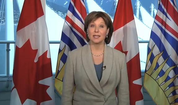 VIDEO: Christy Clark comments on the return of PST - image