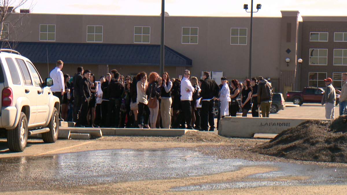 This southeast Earls was evacuated due to a possible gas leak.