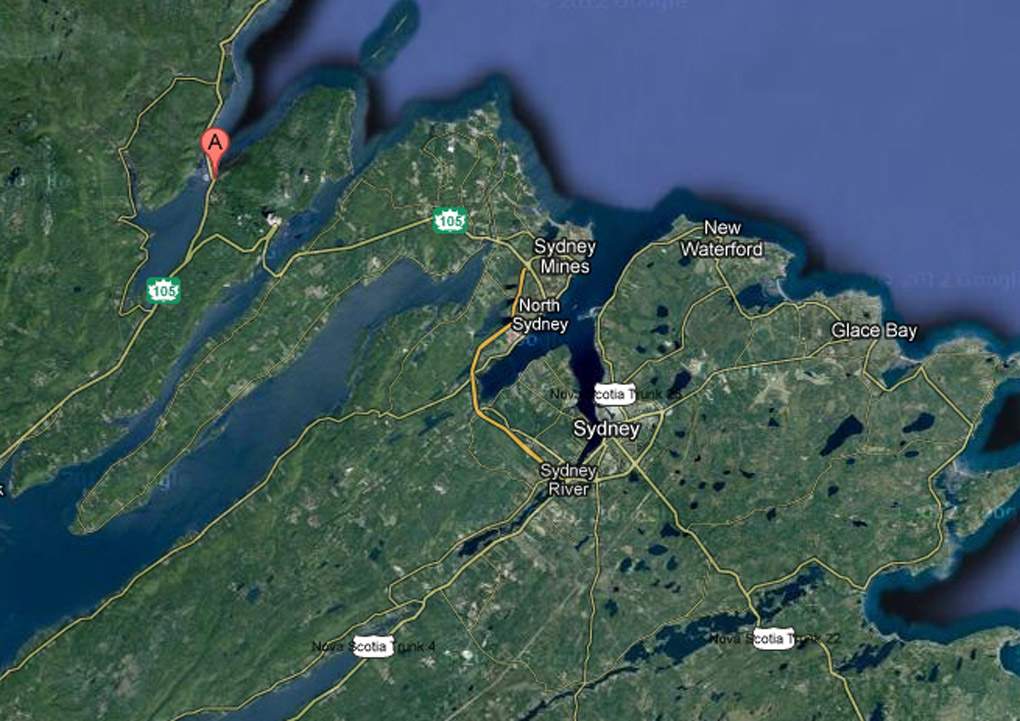 The Englishtown Ferry is located about 60 kilometres northwest of Sydney.
