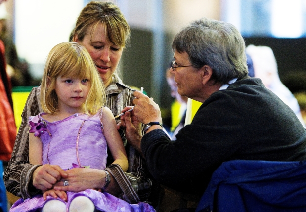Alberta health officials are urging more people to get the flu shot.