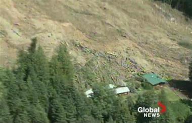 Slide in Johnson's Landing.