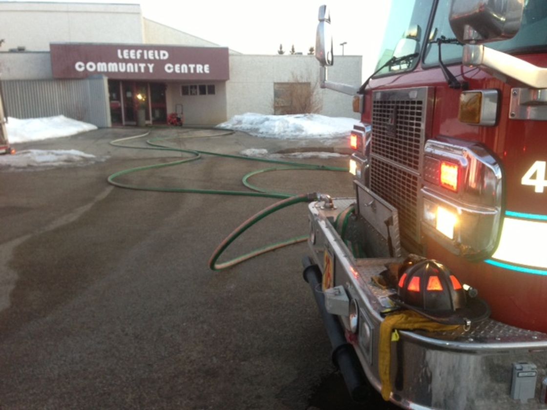 Fire investigators believe an electrical fan is to blame in an early morning fire at the Leefield Community Centre. 