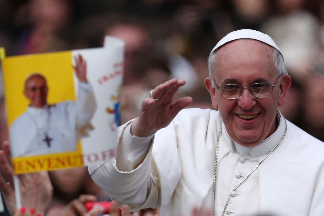 Pope Francis Attends Easter Mass