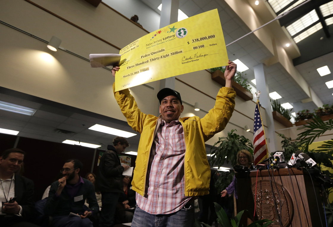Pedro Quezada - Powerball winner