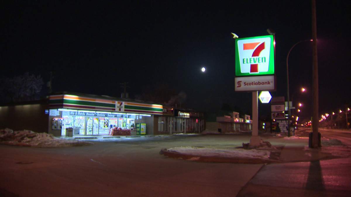 Police were called to this area of Roblin Boulevard on March 27 after a robbery.