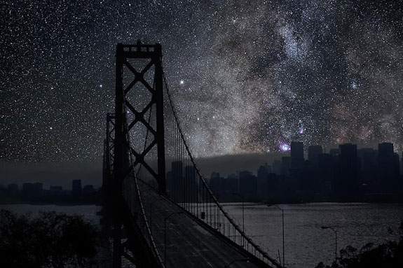 Photographer shows ‘darkened cities’ in a new light - image