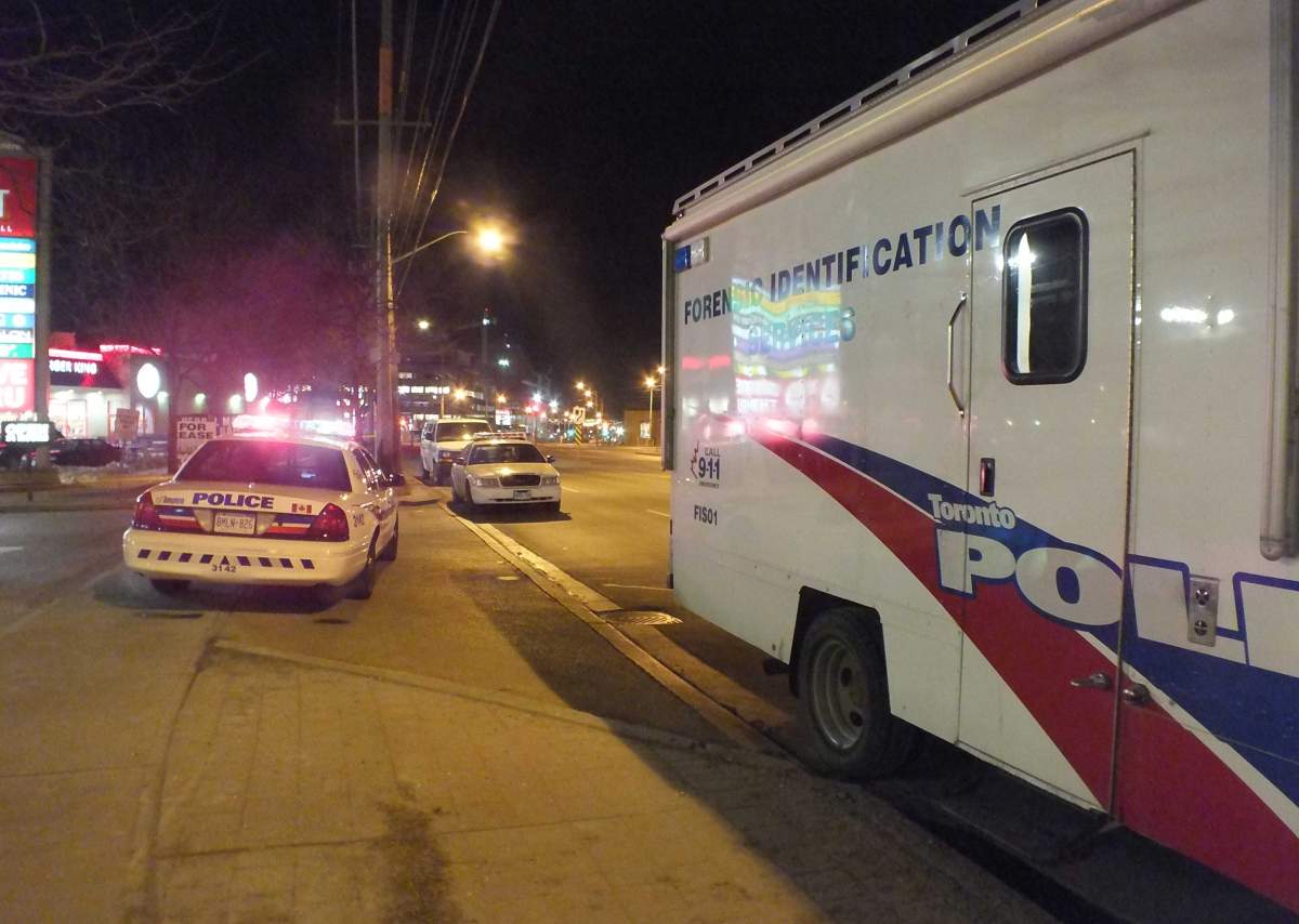 The agency says a man in his 20s was shot after Toronto police were called to make an arrest, reportedly near a fast food outlet near the corner of Keele St. and Wilson Ave.
