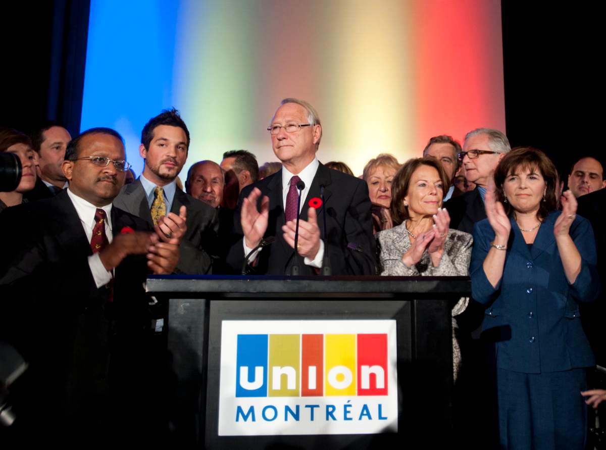 Gerald Tremblay Union Montreal