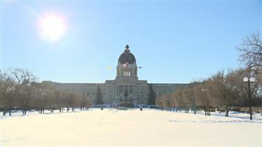 Saskatchewan legislative building .