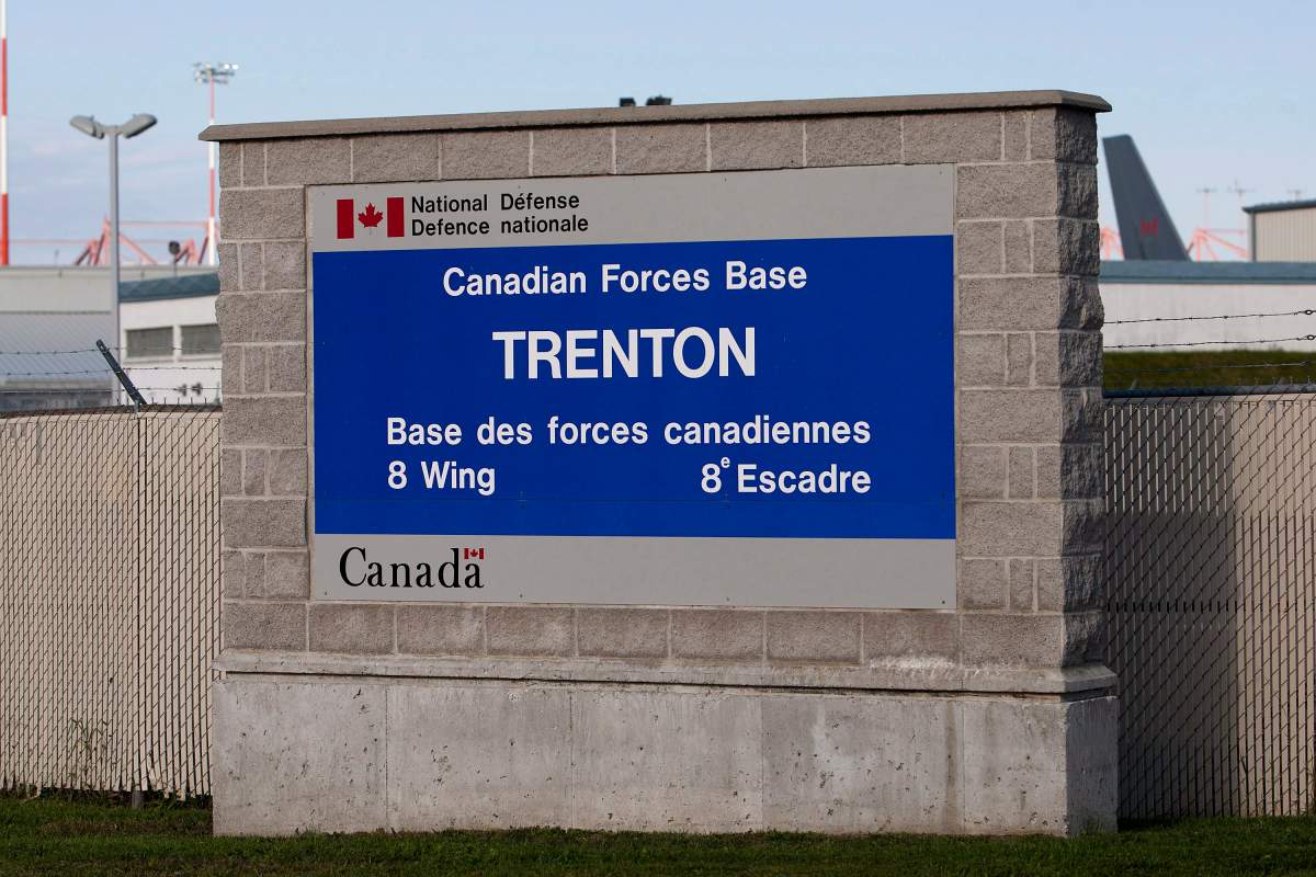 File photo of CFB Trenton.