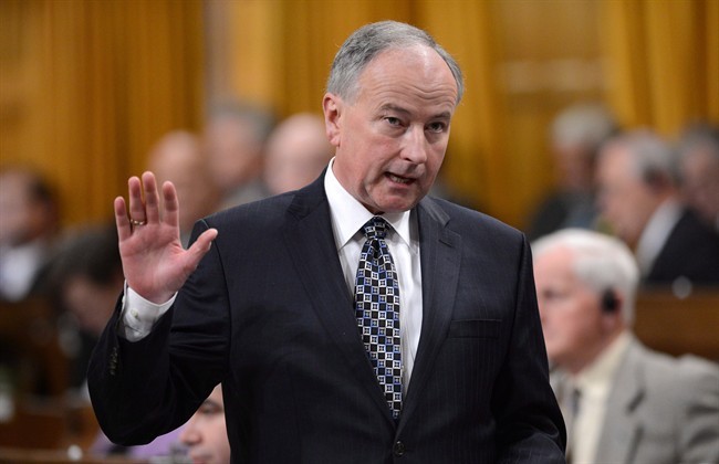 Justice Minister Rob Nicholson responds to a question in Ottawa on Thursday, April 25, 2013. The complexity of including the perspective of victims in Canada's criminal justice system was encapsulated nicely Thursday in a single, 24-minute news conference on Parliament Hill.And it highlighted a question that too often goes unasked in official Ottawa: When does justice for victims become Old Testament vengeance on criminals? THE CANADIAN PRESS/Sean Kilpatrick.