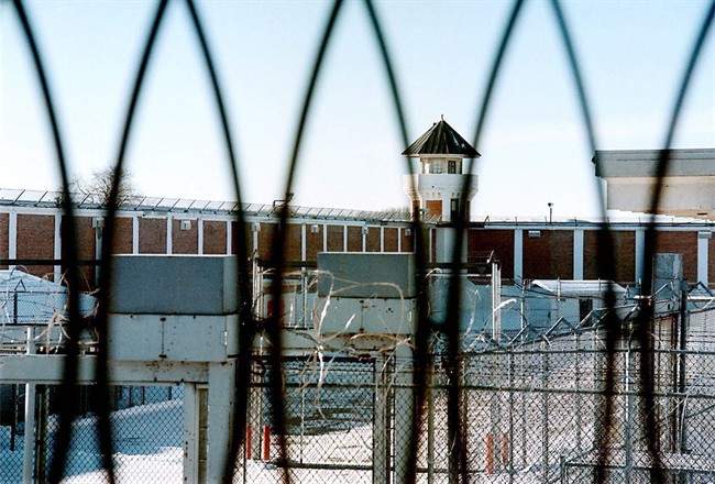 A maximum security unit of the Saskatchewan Penitentiary is pictured in Prince Albert, Sask.