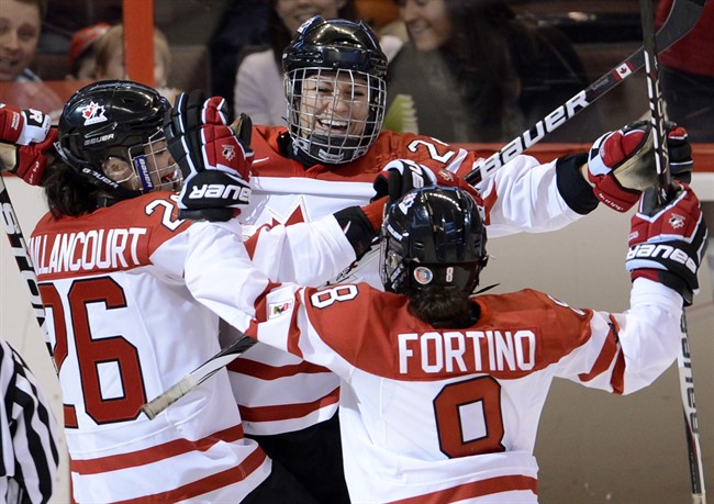 Four Manitobans will play for Team Canada during the 2015 IIHF Ice Hockey Women's World Championship.