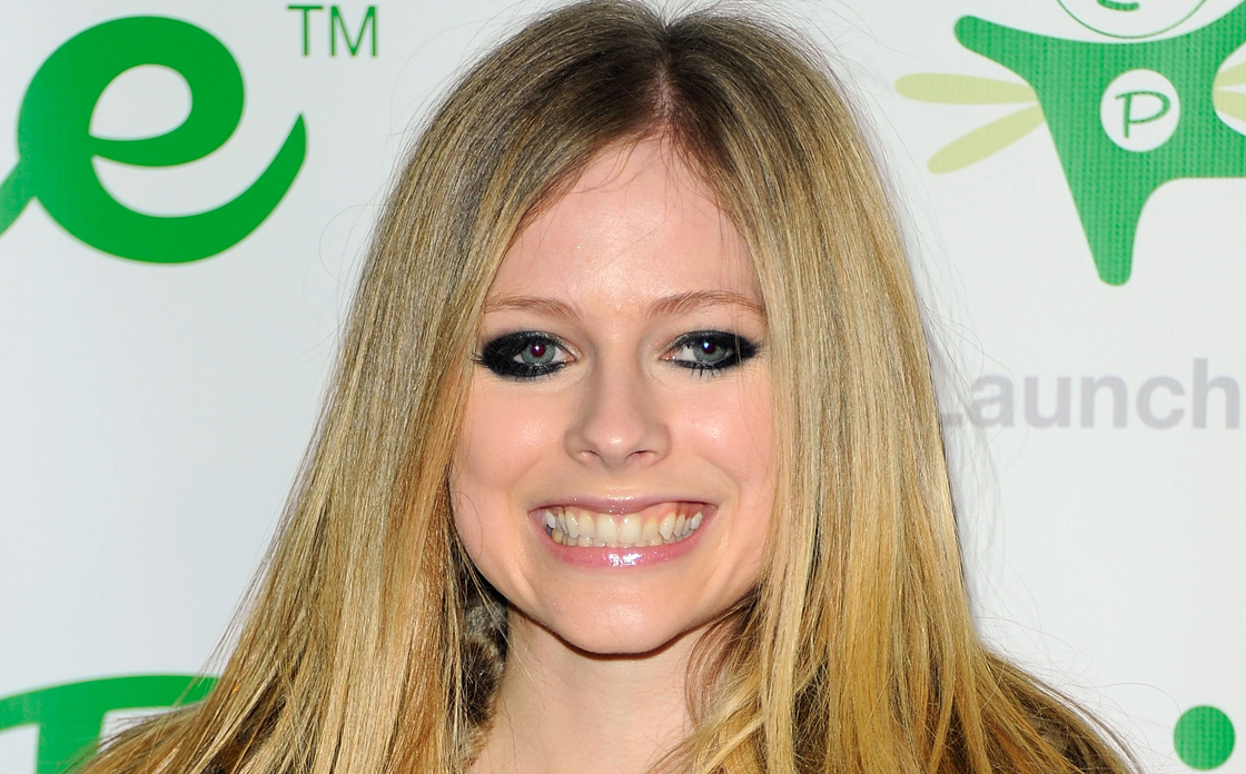 Canadian singer Avril Lavigne.