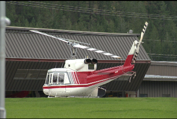 According to information sworn by RCMP to obtain a search warrant, about $450,000 was transferred from the bank accounts of Alpine Helicopters to the accounts of Sandra Peterson. 