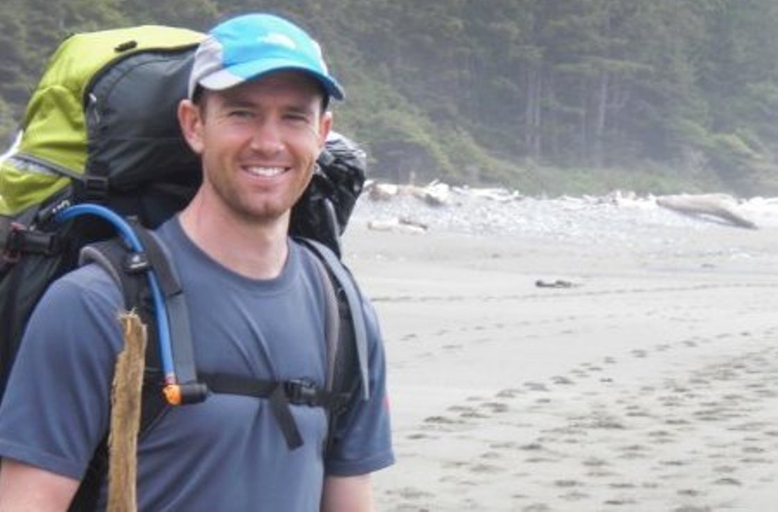 Bernot died Monday after falling down a 16 metre cliff. 