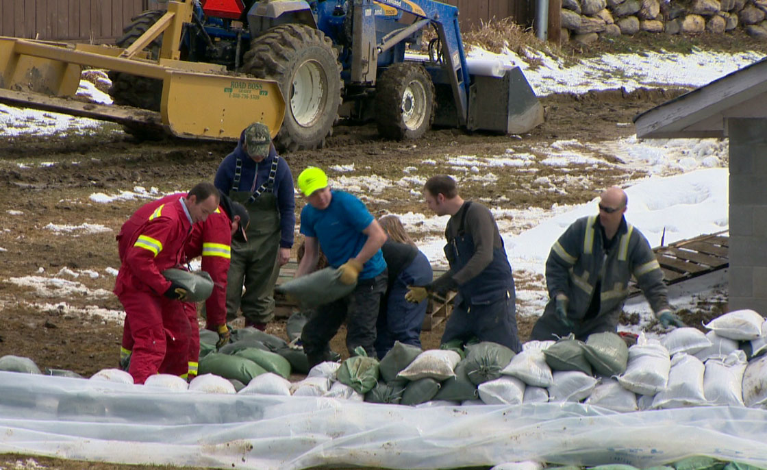 Five Saskatchewan municipalities and two First Nations were under states of emergency Tuesday.