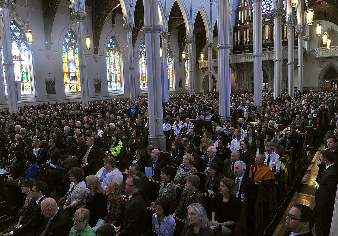 Gallery: Boston Marathon bombings memorial - image