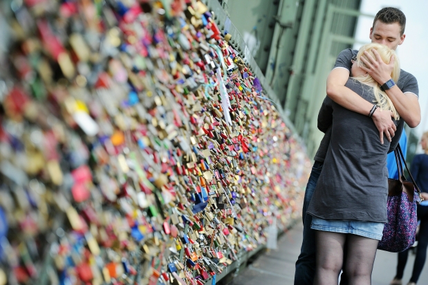 Vancouver declares it’s splitsville for love locks on Burrard Bridge - image