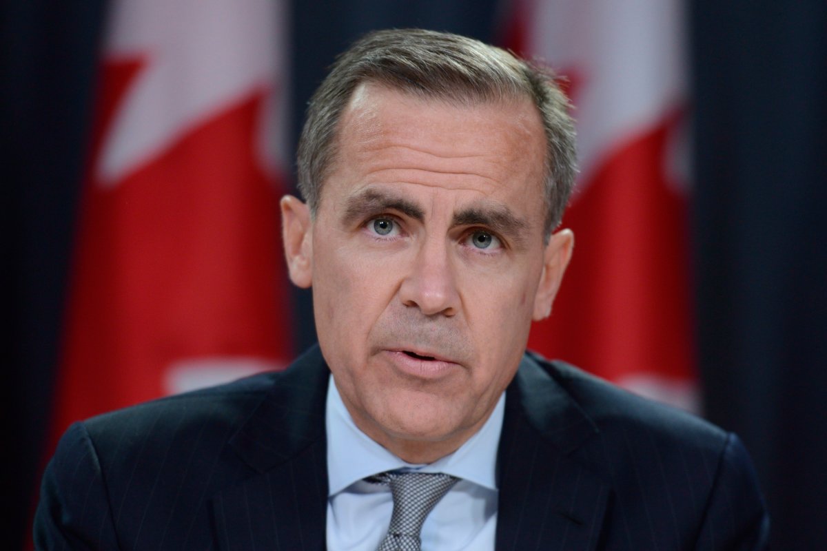 In one of his last major addresses before departing for the Bank
of England next month, Carney says the Canadian central bank is in
the process of researching the impact of policies and possible
approaches for future potential crises. THE CANADIAN PRESS/Adrian Wyld.