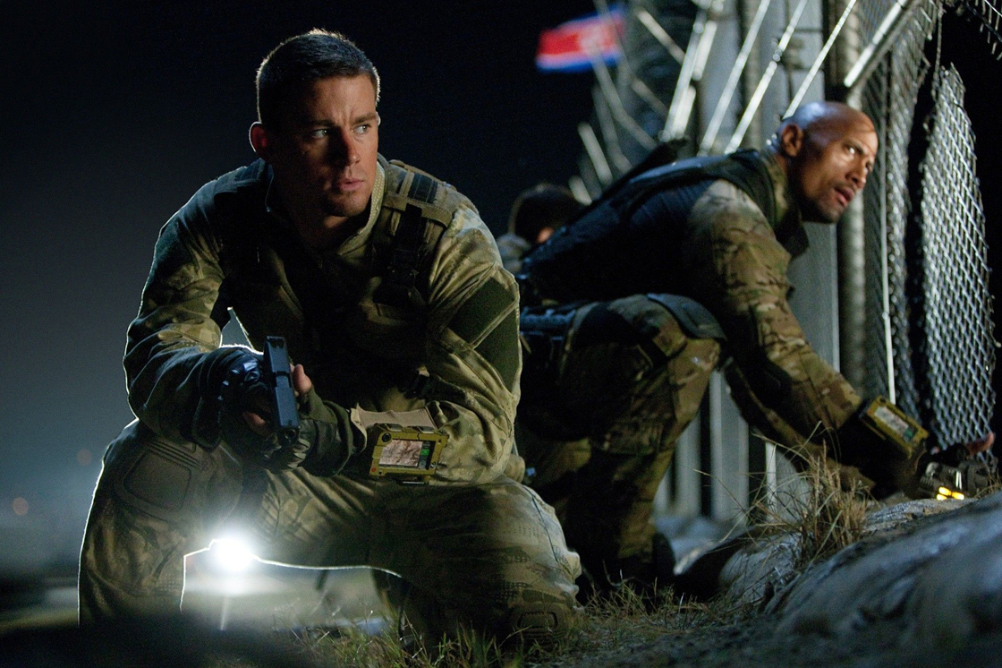 Channing Tatum and Dwyane Johnson star in 'G.I. Joe: Retaliation.'.