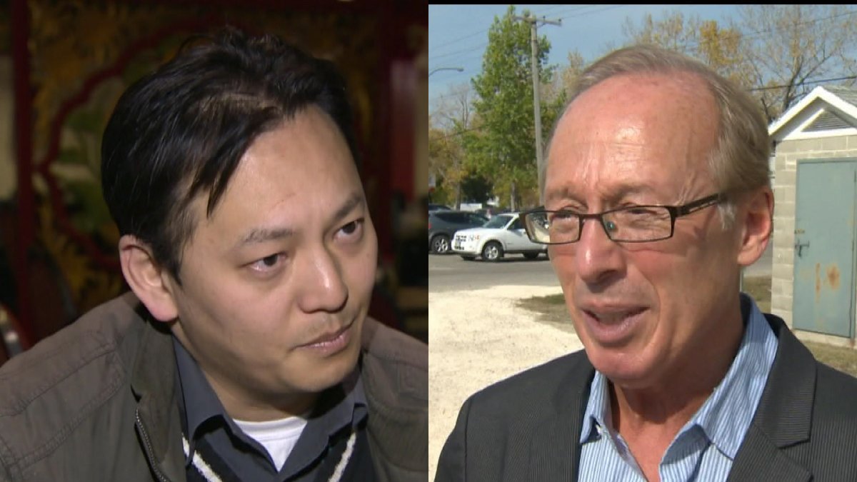 Cathay House Joe Chan and Mayor Sam Katz face off in court Tuesday.