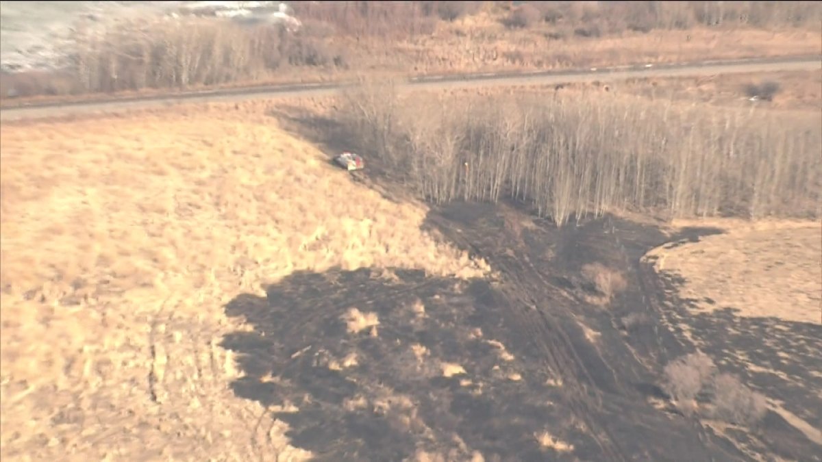 Grass fire threatens one home in southeast Calgary - image
