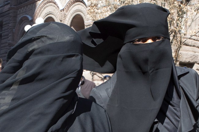 Public hearings are being held on Quebec's religious neutrality legislation. If passed, Bill 62 would ban face coverings for public servants, Tuesday, October 18, 2016.